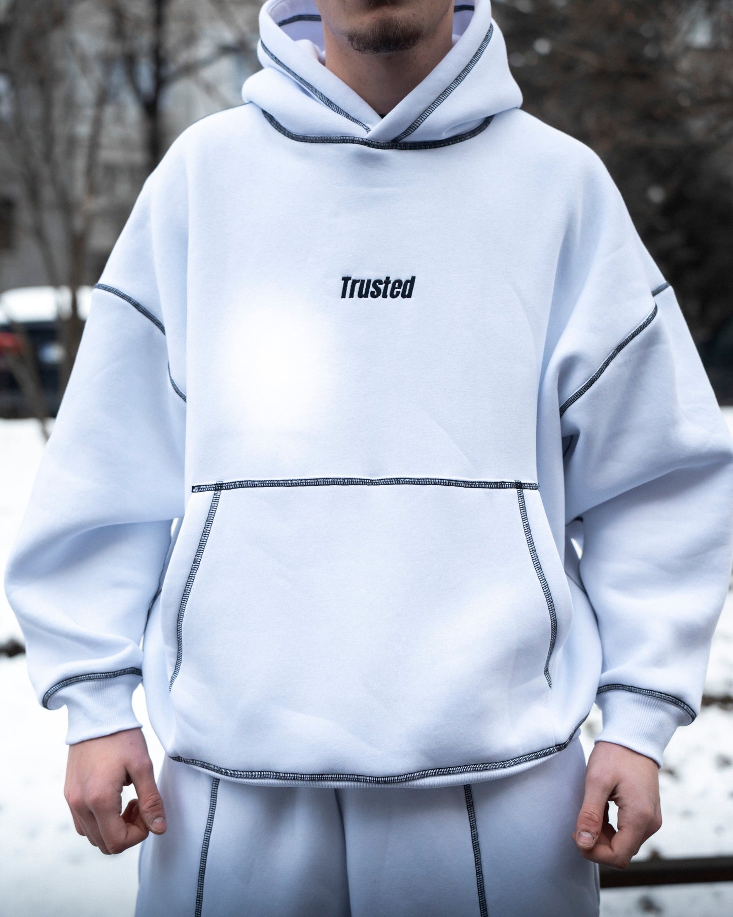 Trusted White Tracksuit