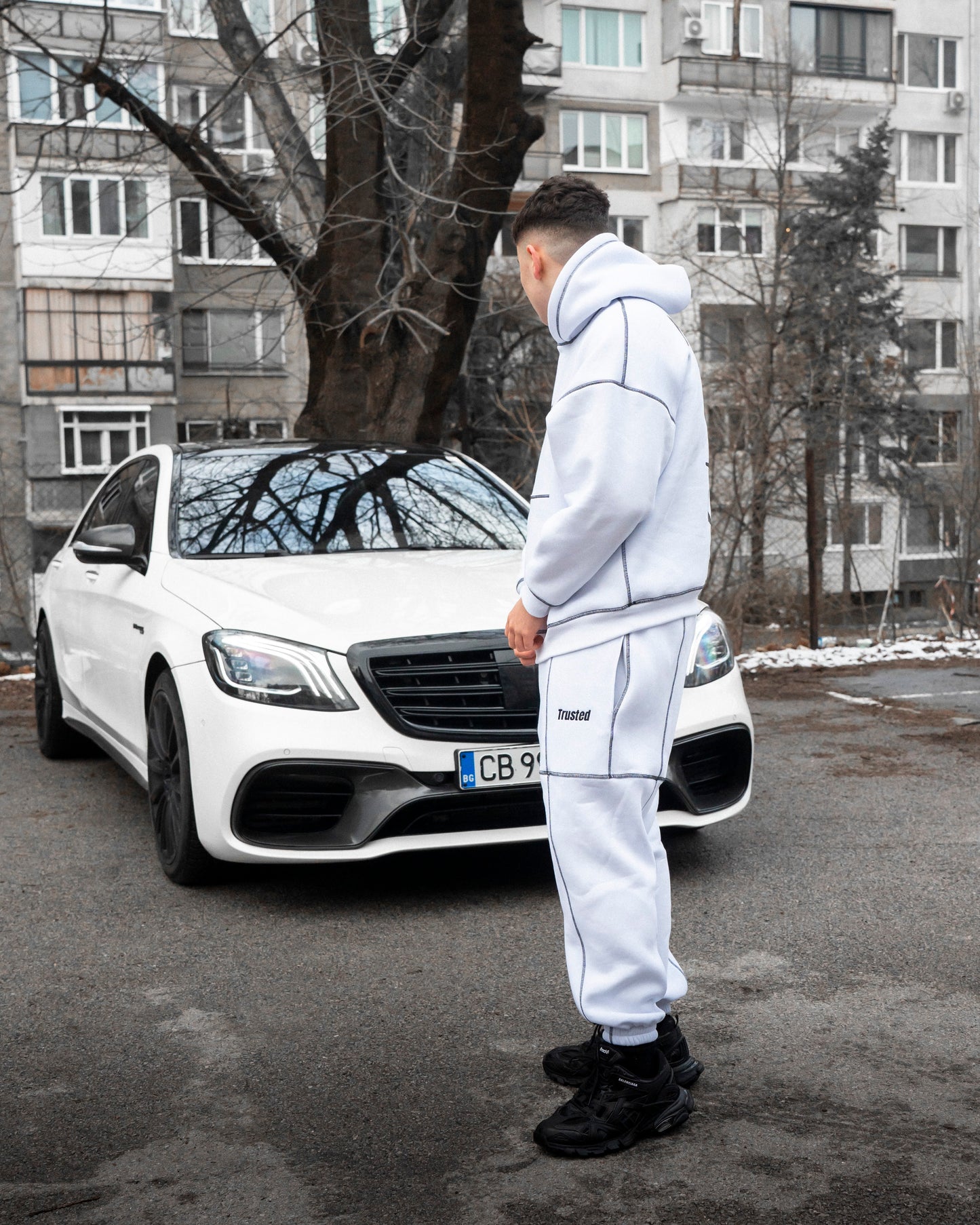 Trusted White Tracksuit