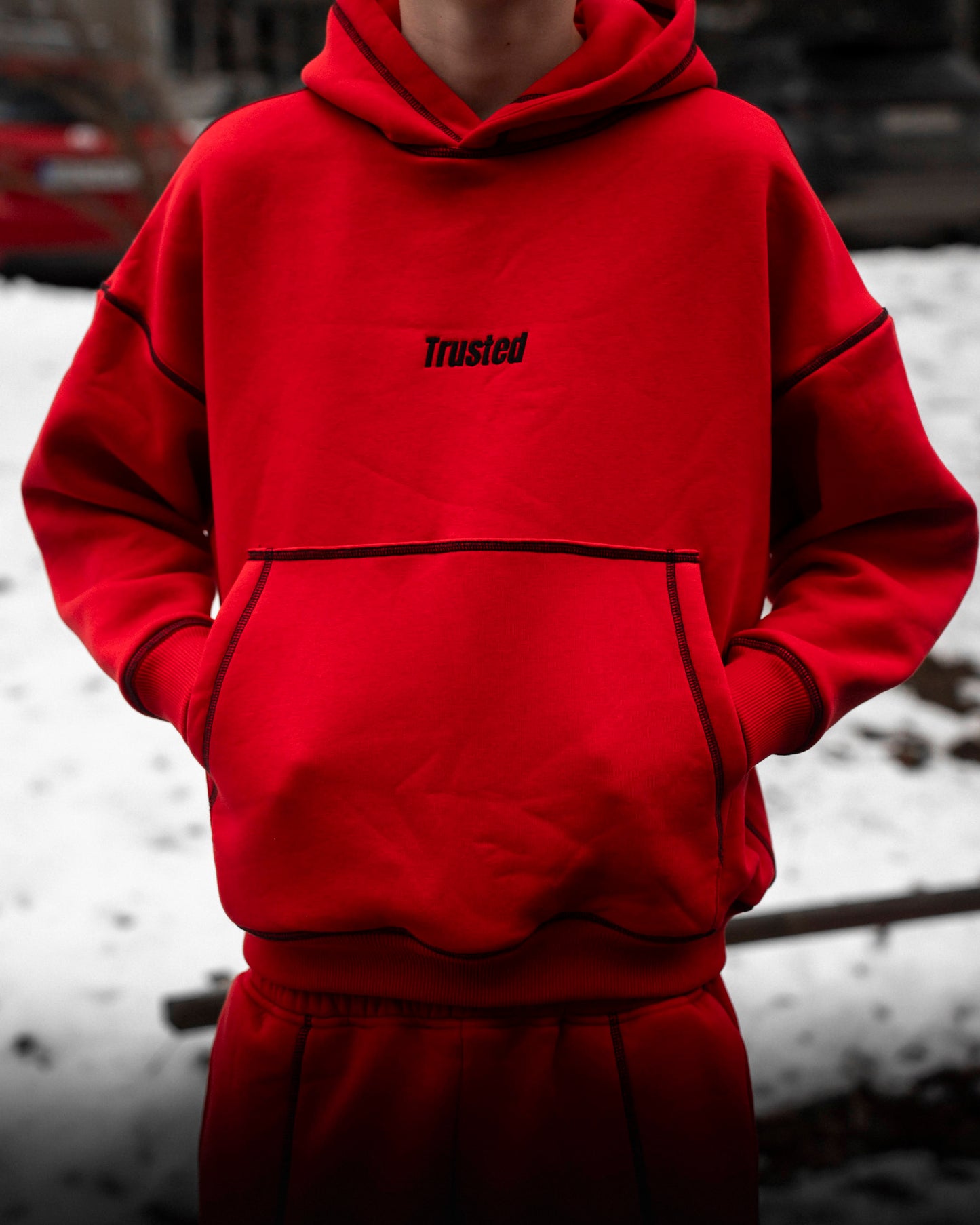 Trusted Red Tracksuit