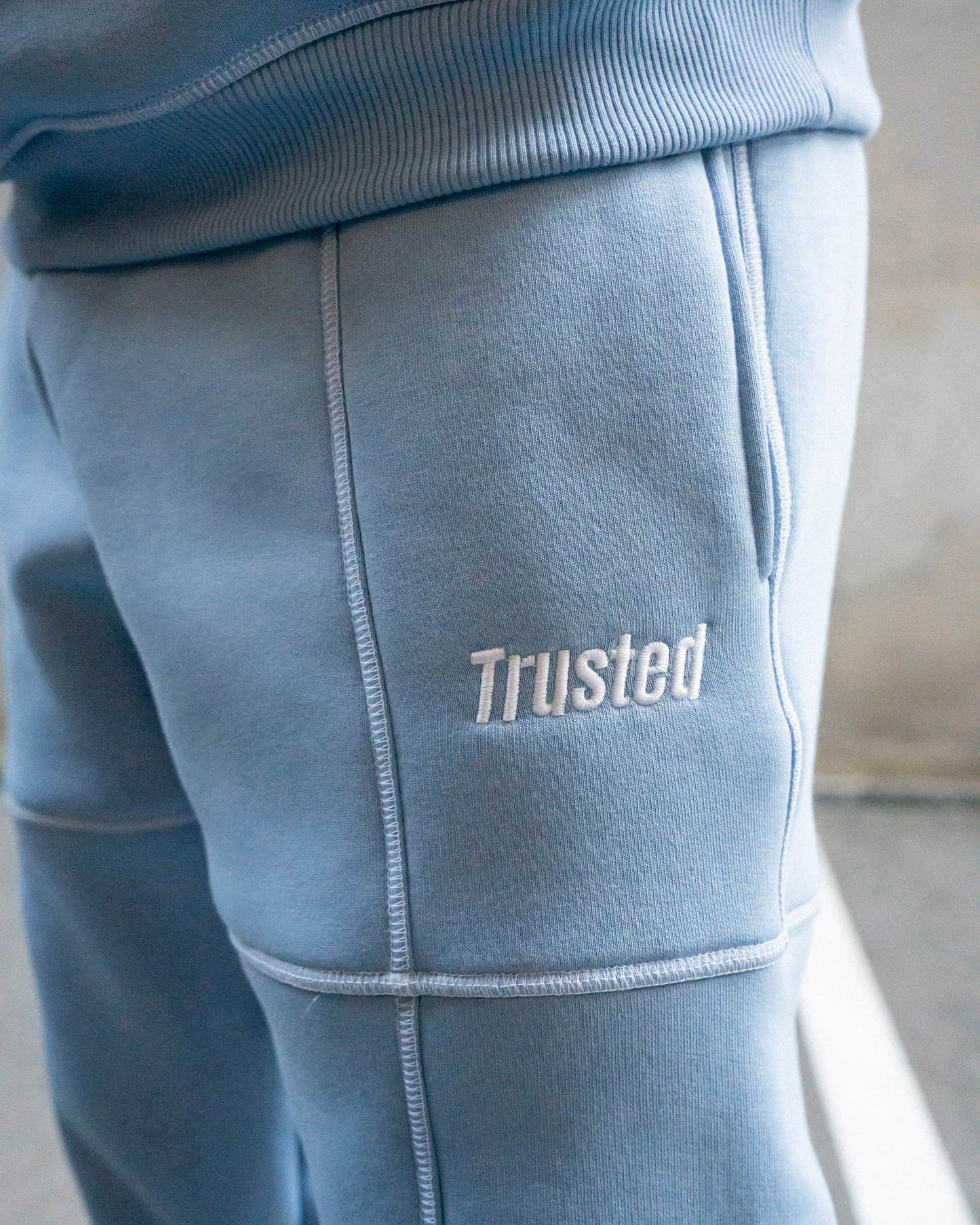 Trusted Baby Blue Tracksuit