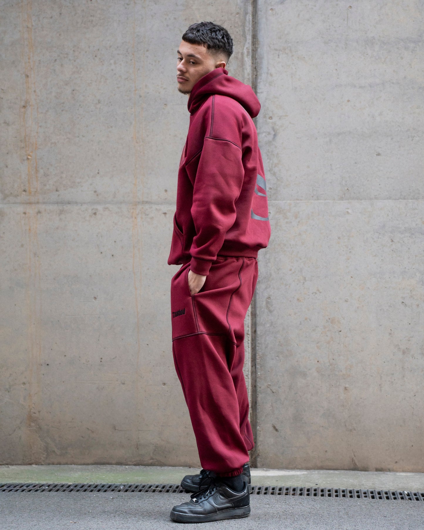 Trusted Bordeaux Tracksuit