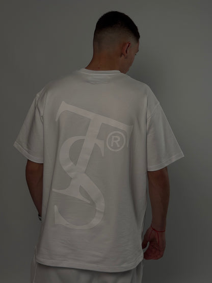 White Embroidery Trusted T-shirt